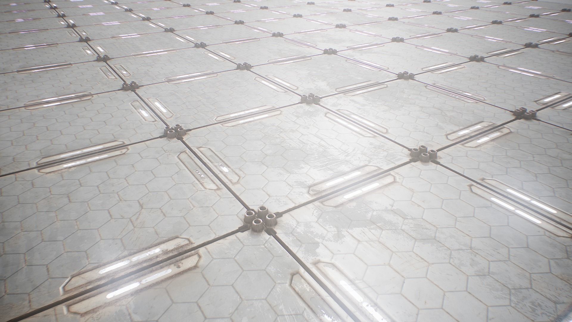 PBR Sci-Fi Texture Pack 08 Low-poly 3D model_6