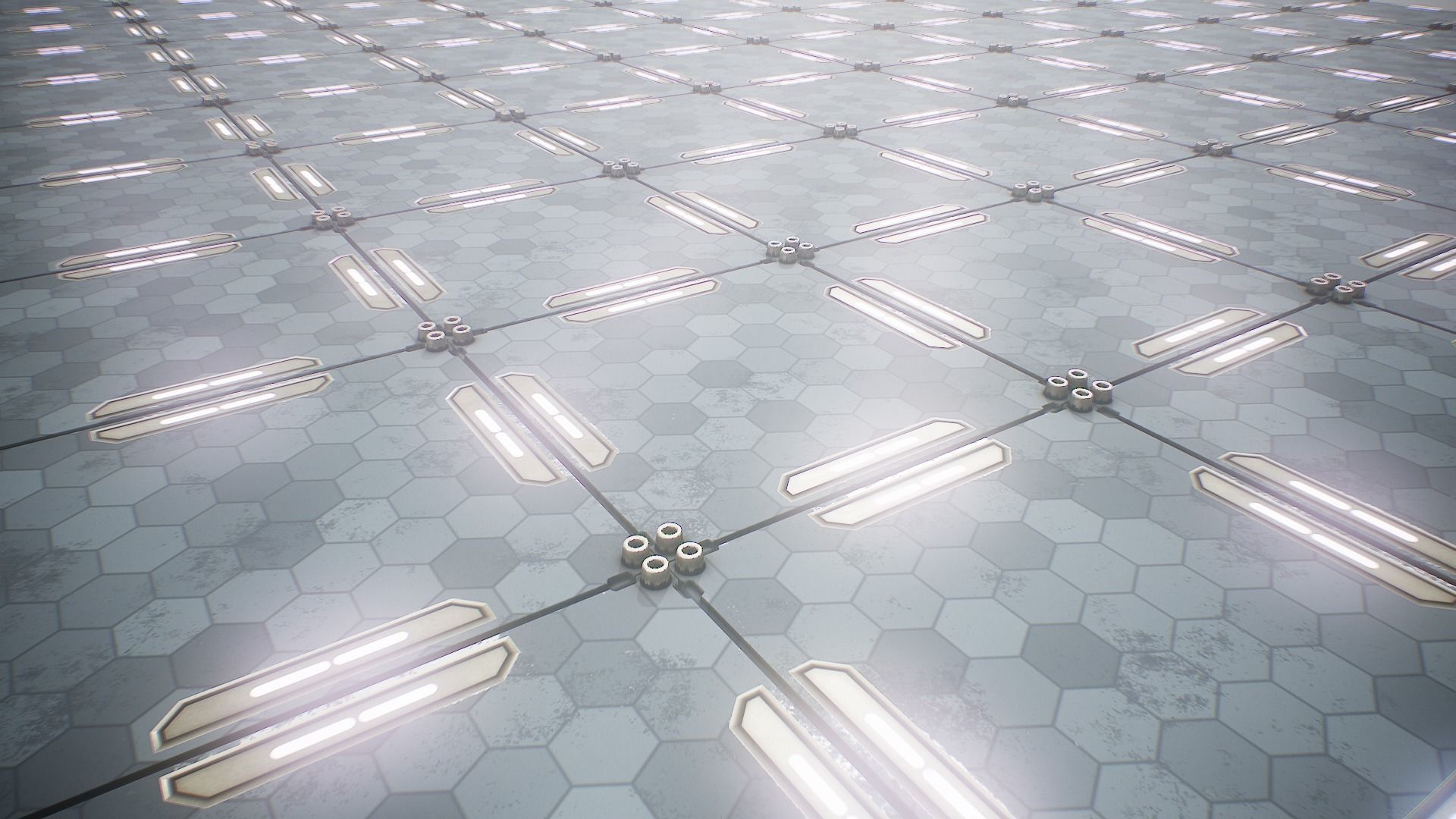 PBR Sci-Fi Texture Pack 08 Low-poly 3D model_9