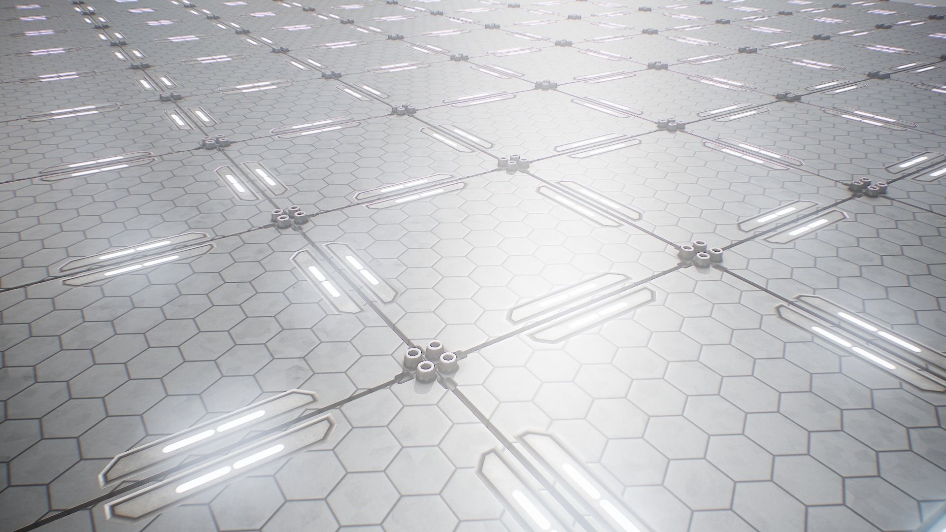 PBR Sci-Fi Texture Pack 08 Low-poly 3D model_3