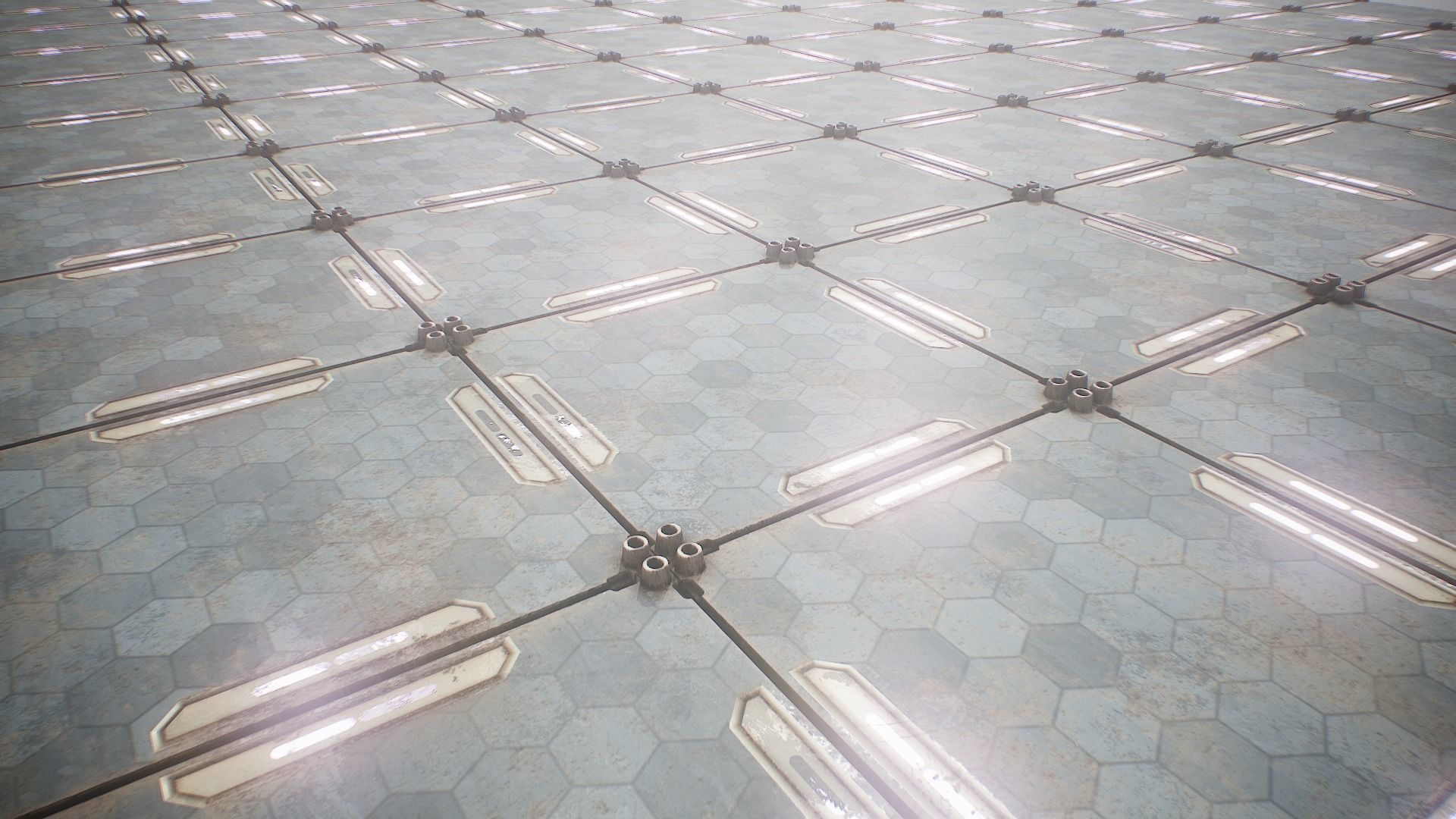 PBR Sci-Fi Texture Pack 08 Low-poly 3D model_12