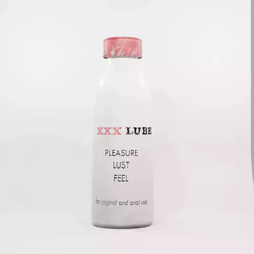 NSFW Adult Sexual Lube Low-poly 3D model