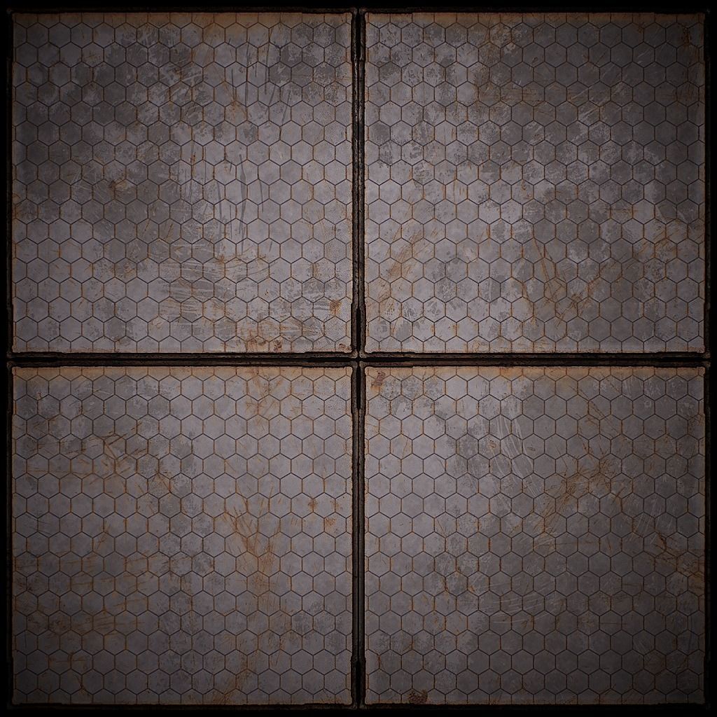 PBR Sci-Fi Texture Pack 09 Low-poly 3D model_17