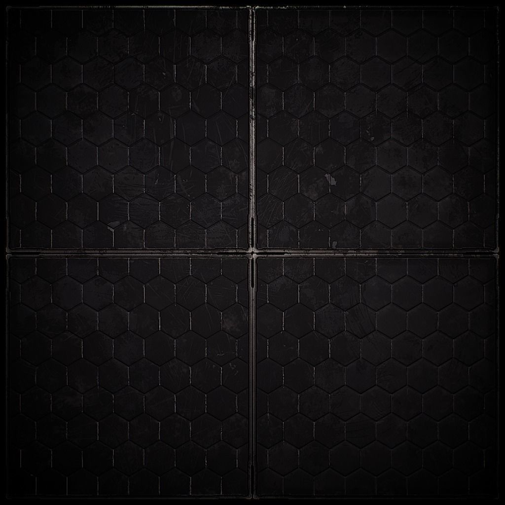 PBR Sci-Fi Texture Pack 09 Low-poly 3D model_11