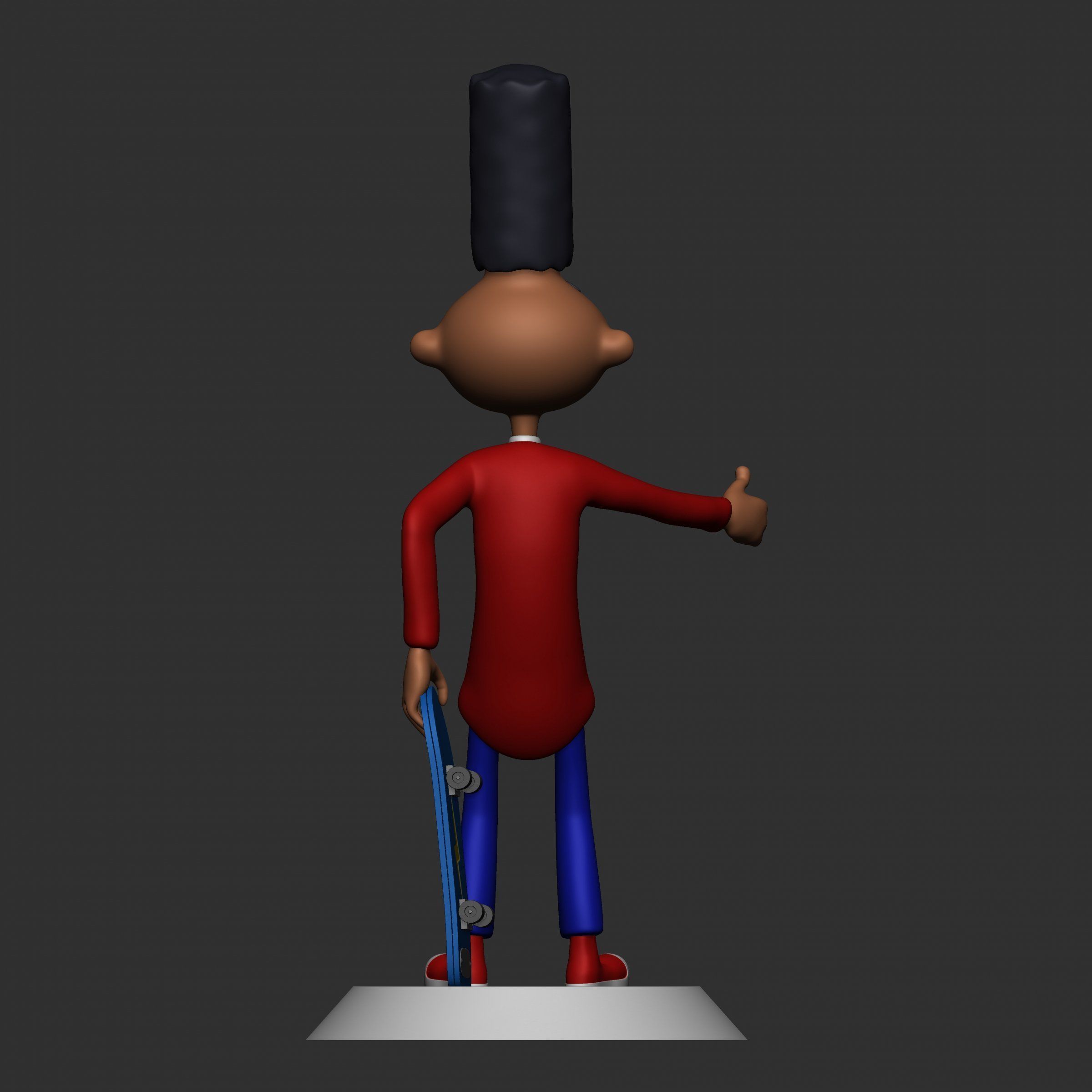 Hey Arnold - Fan Art - Gerald 3D print model_1