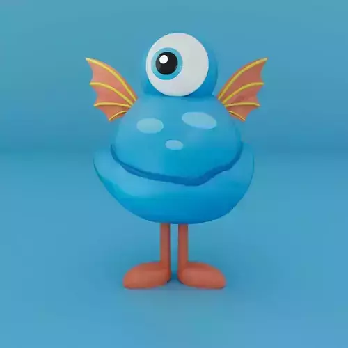 Toothee Monster 03 3D print model