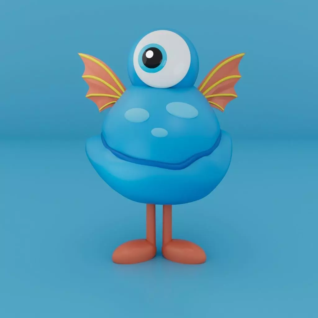 Toothee Monster 03 3D print model