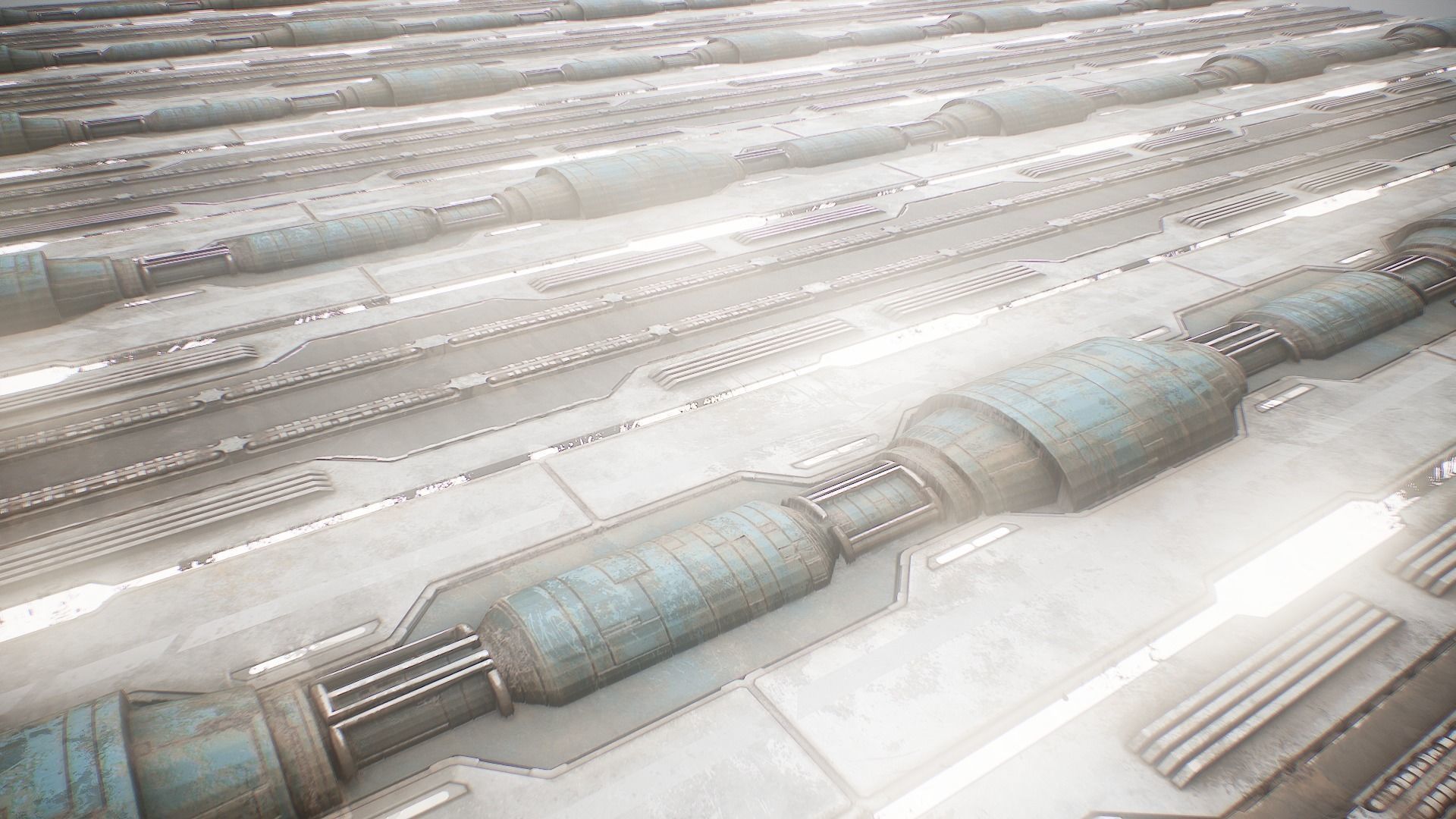 PBR Sci-Fi Texture Pack 10 Low-poly 3D model_18