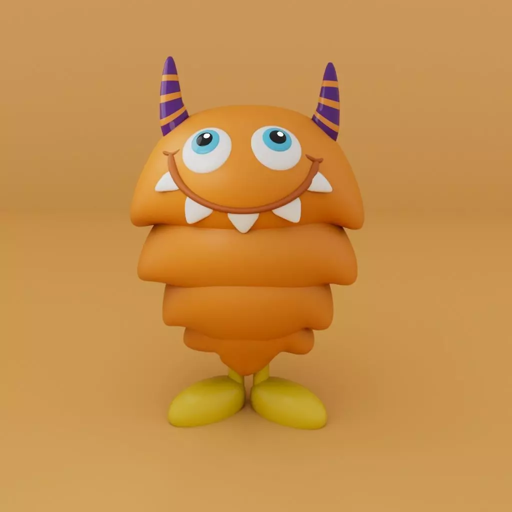 Toothee Monster 05 3D print model