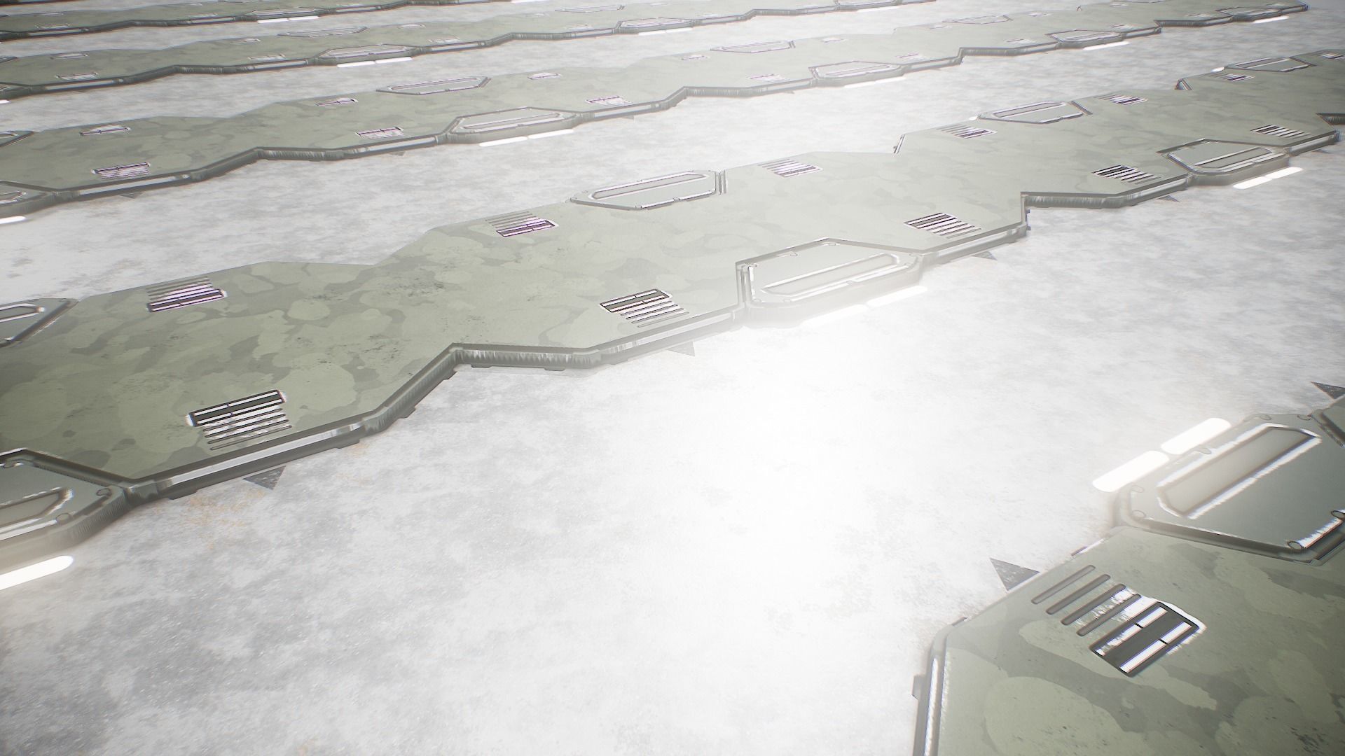 PBR Sci-Fi Texture Pack 11 Low-poly 3D model_15