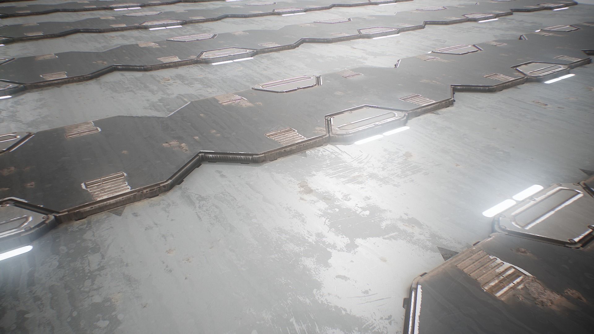 PBR Sci-Fi Texture Pack 11 Low-poly 3D model_12