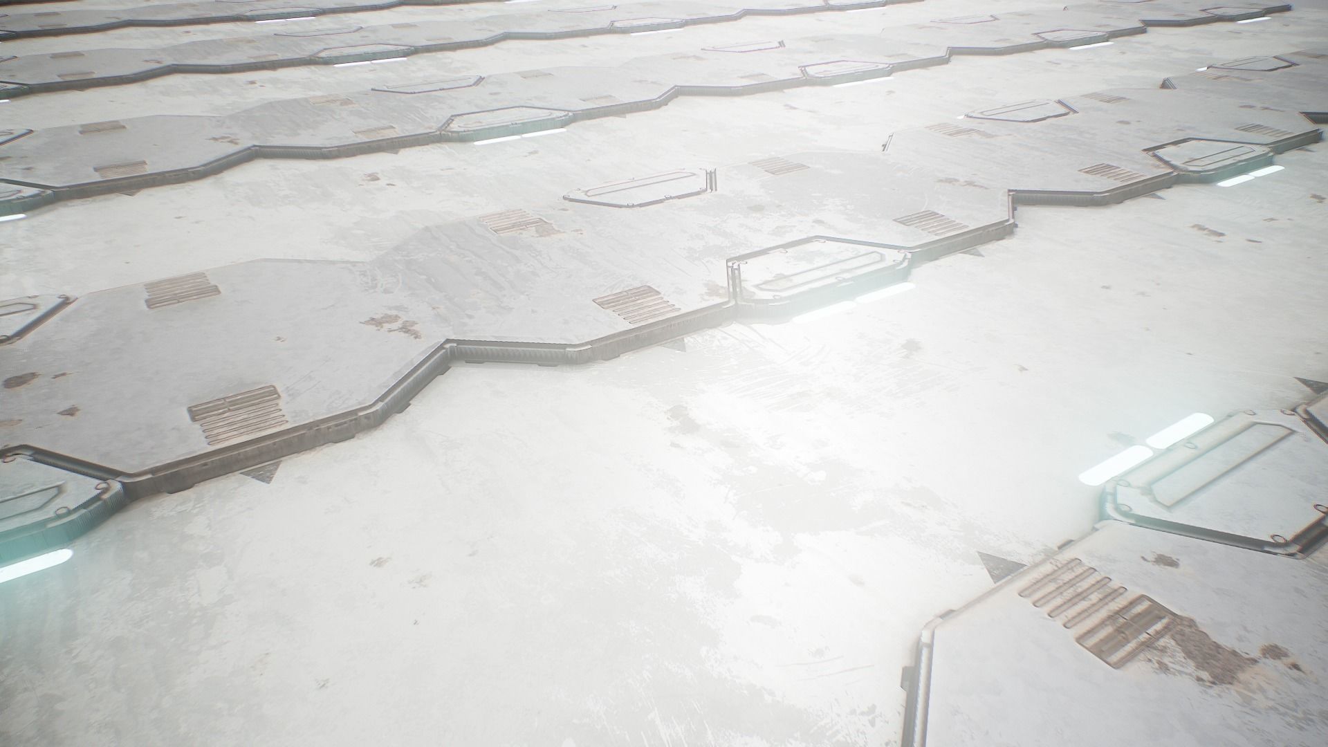 PBR Sci-Fi Texture Pack 11 Low-poly 3D model_6