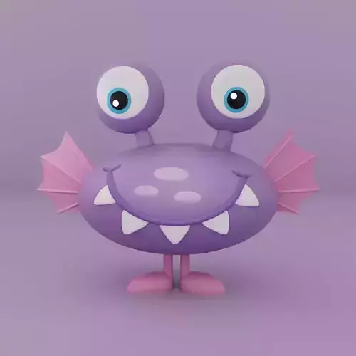 Toothee Monster 06 3D print model