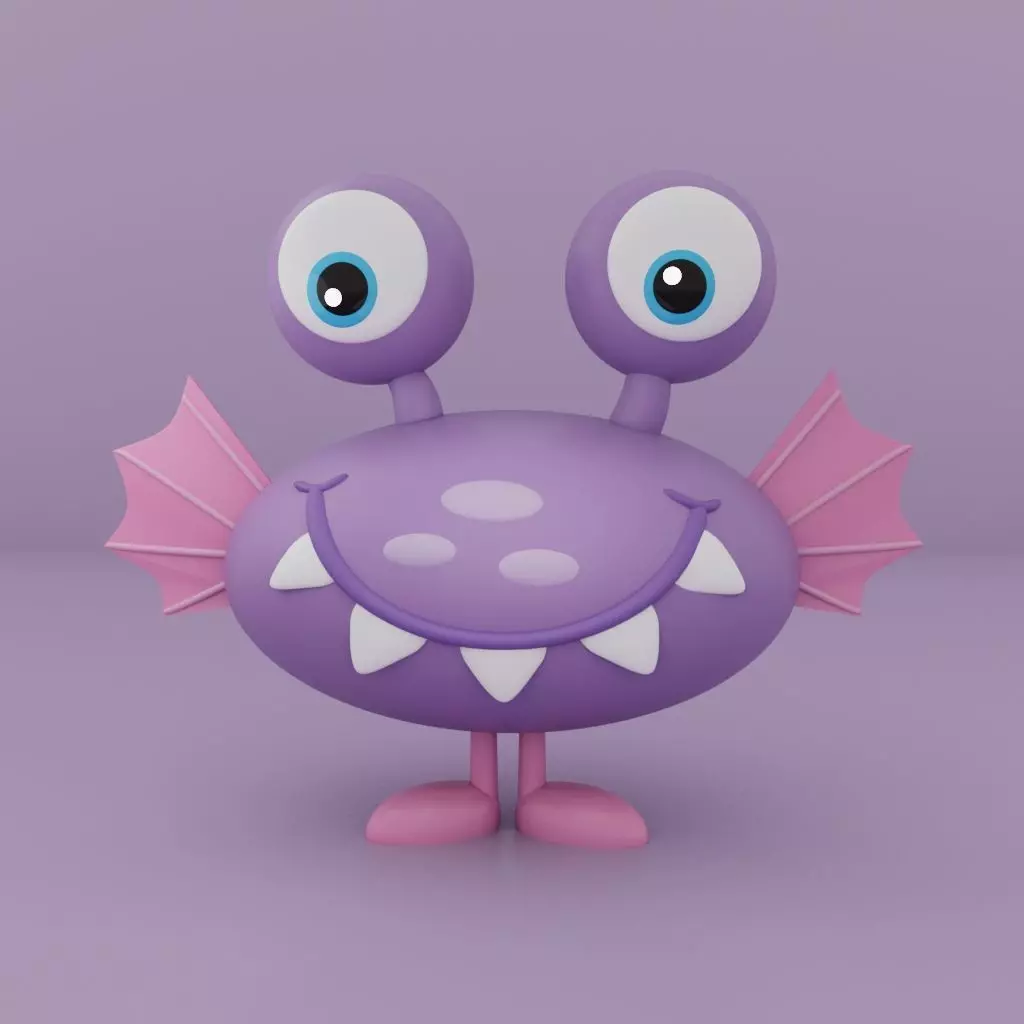 Toothee Monster 06 3D print model_0