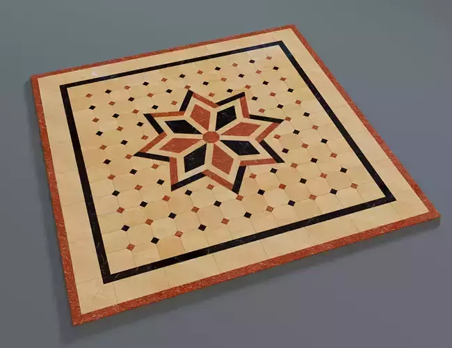 Marble Tile Ornament