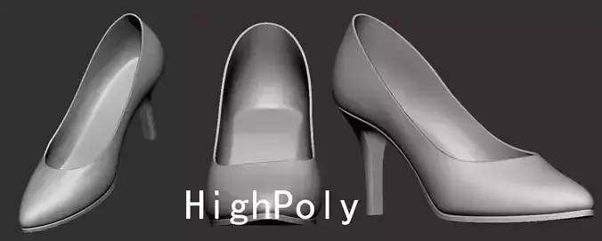 woman sexy high heels shoes highpoly mesh 3D print model 3D print model woman sexy high heels shoes highpoly mesh 3D print model 3D print model