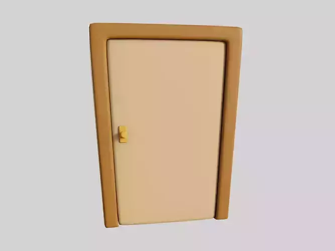 Cartoon Door 1b