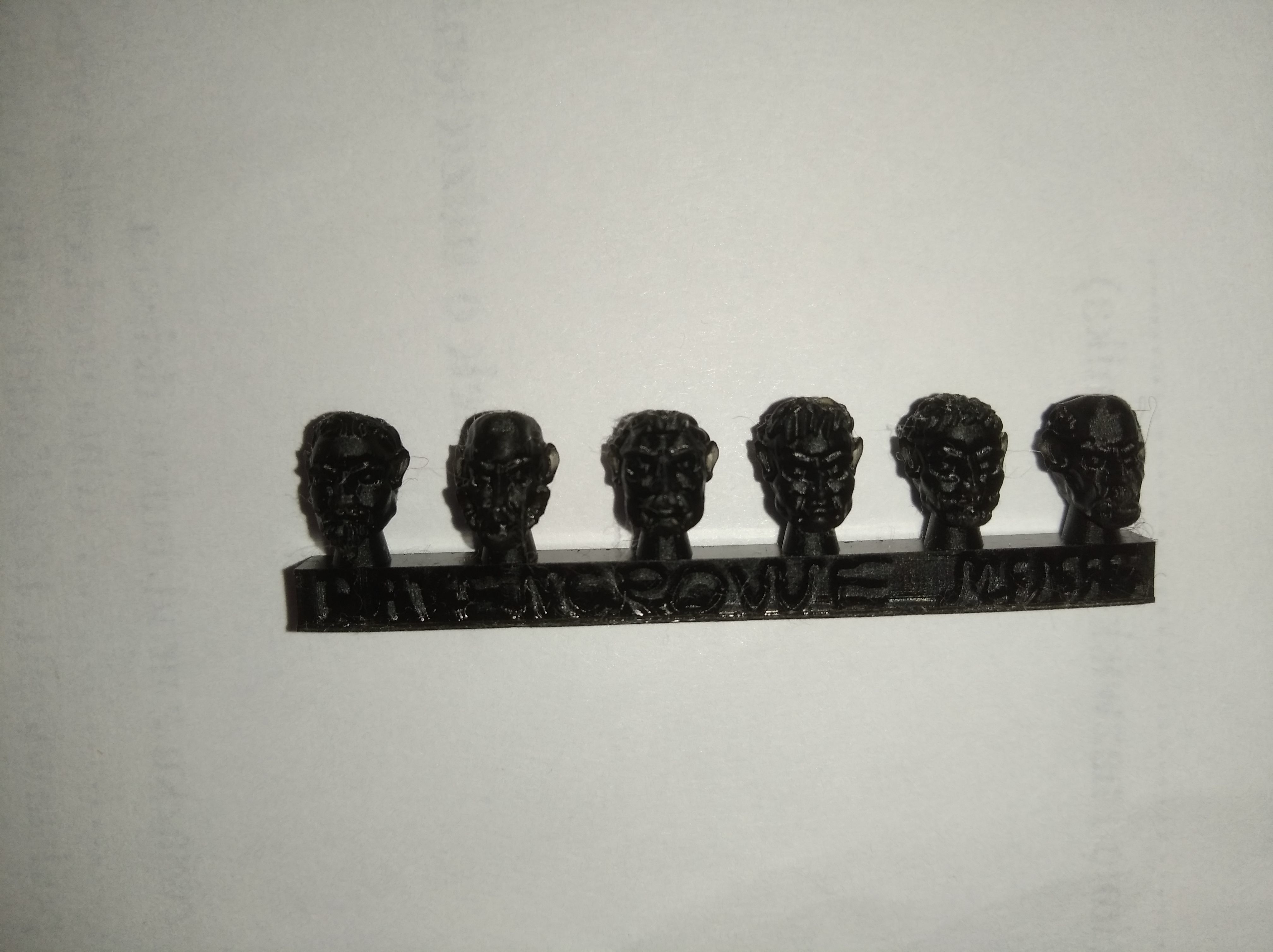 Great War German Infantry Heads 3D print model_4