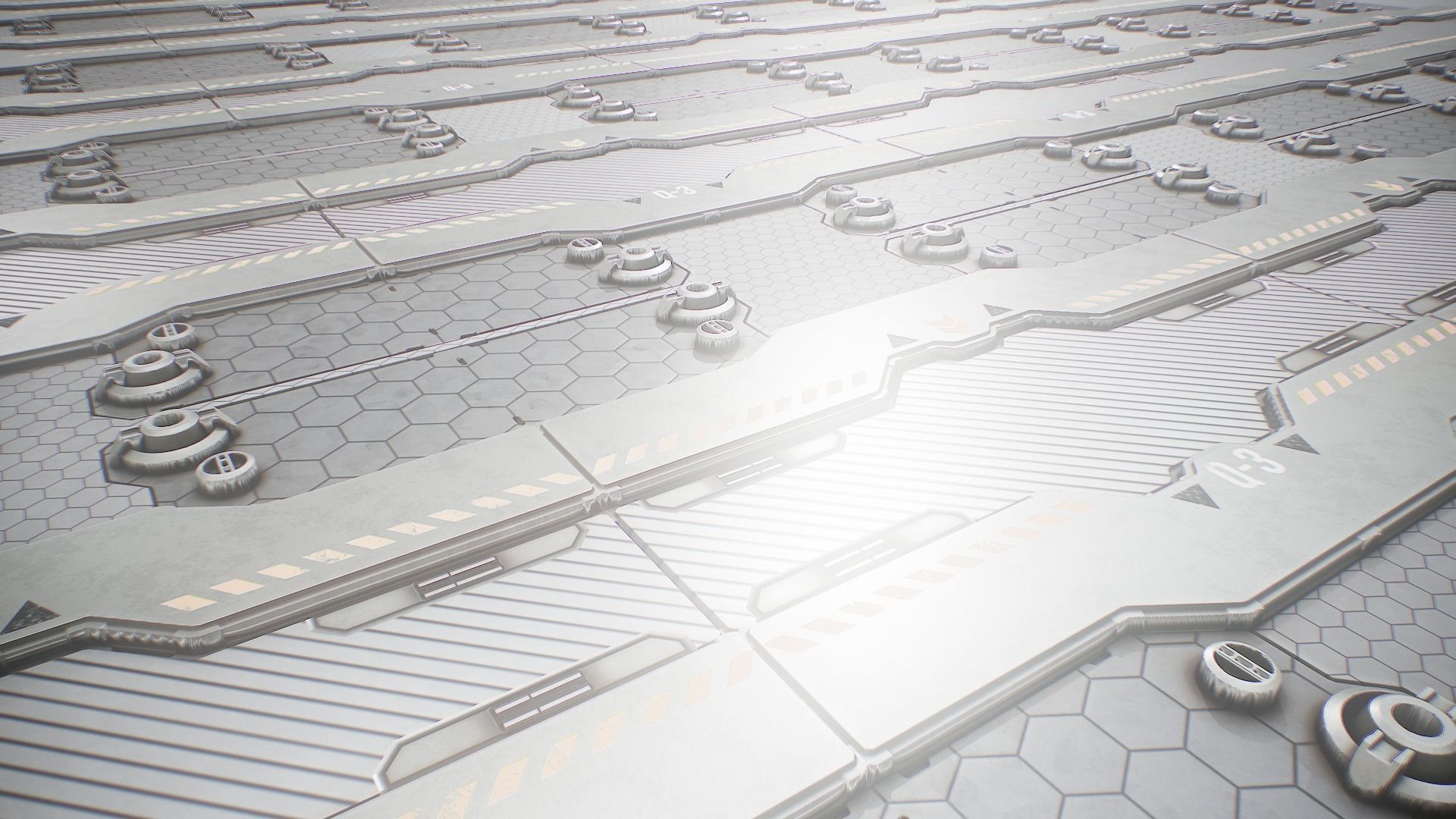 PBR Sci-Fi Texture Pack 12 Low-poly 3D model_15