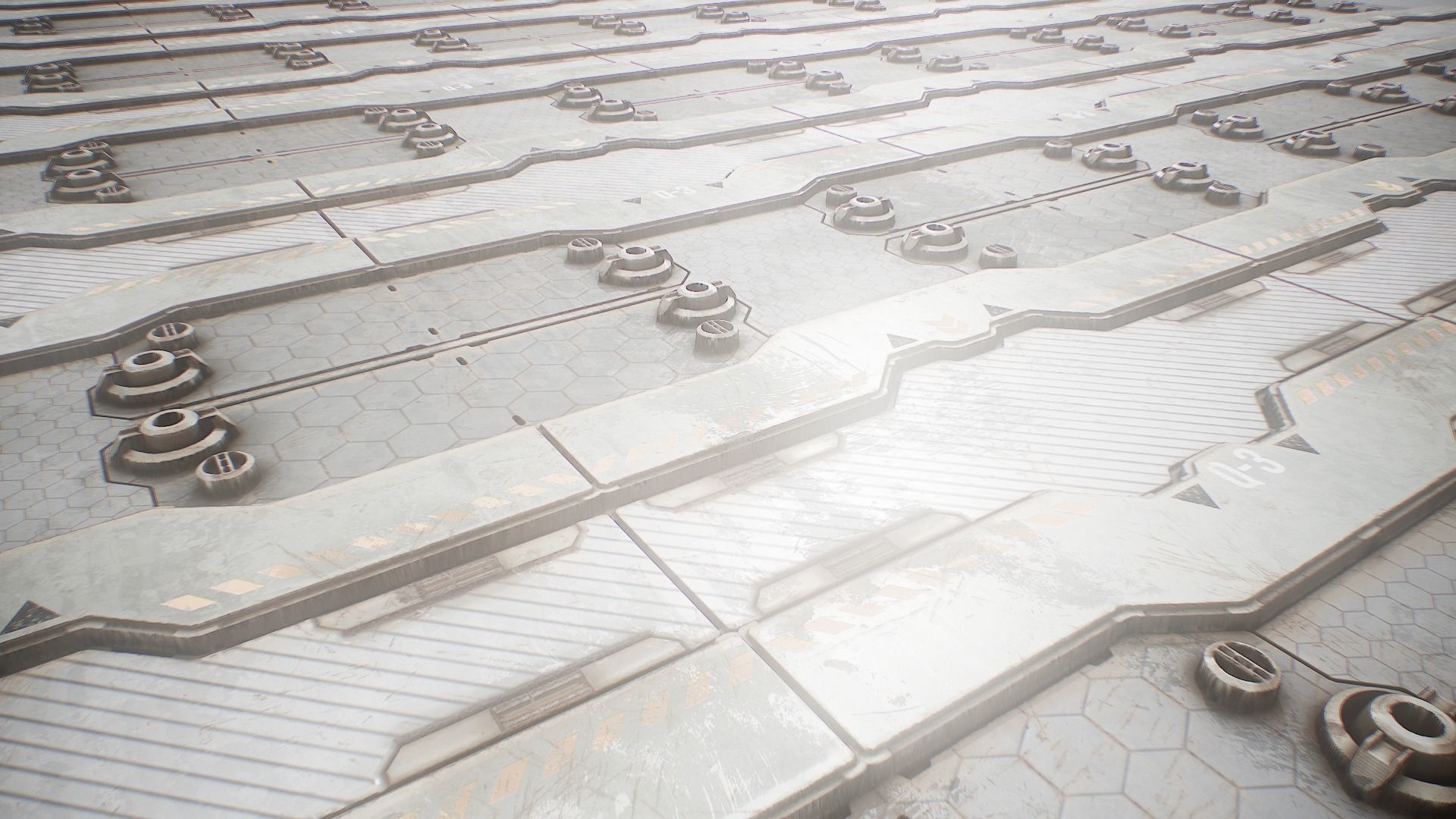 PBR Sci-Fi Texture Pack 12 Low-poly 3D model_18