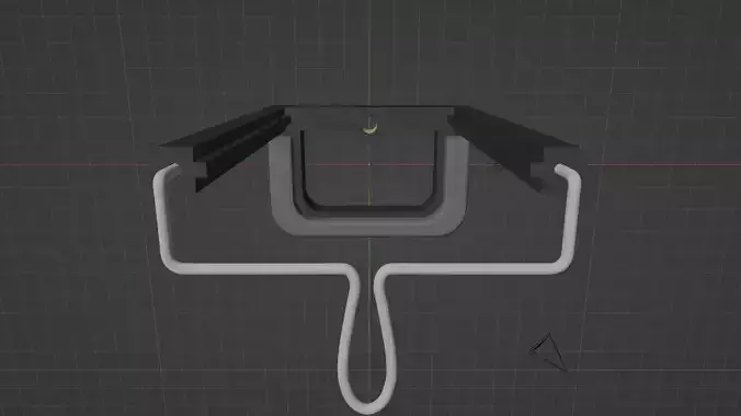 TRIPOD HEAD MOBILE HOLDER 3D MODEL