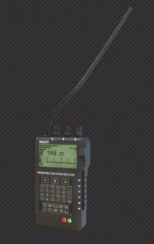 transceiver radio Free 3D model