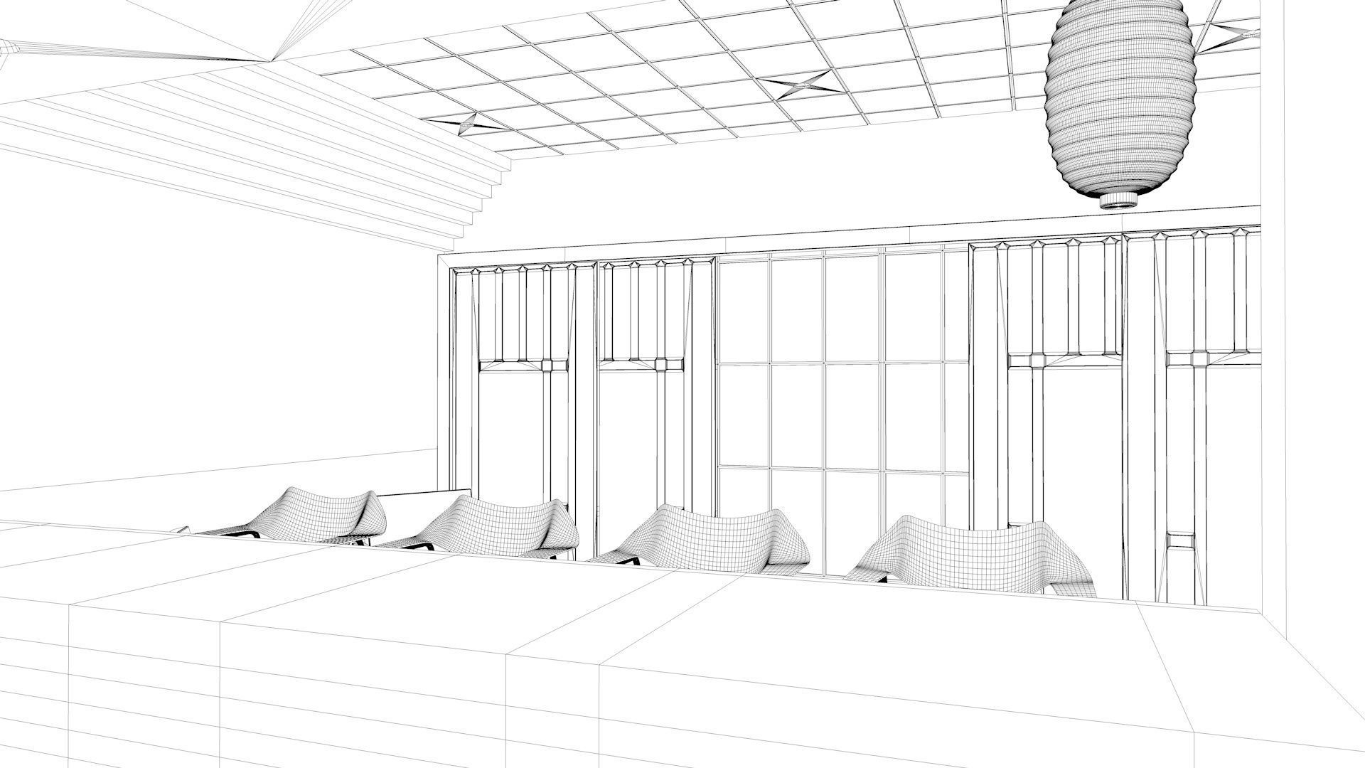 Bar Lounge Izakaya 3D model_7