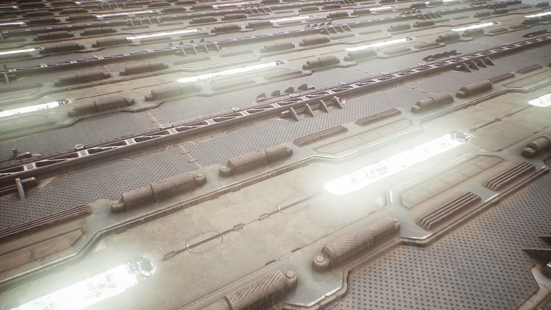 PBR Sci-Fi Texture Pack 15 Low-poly 3D model_18