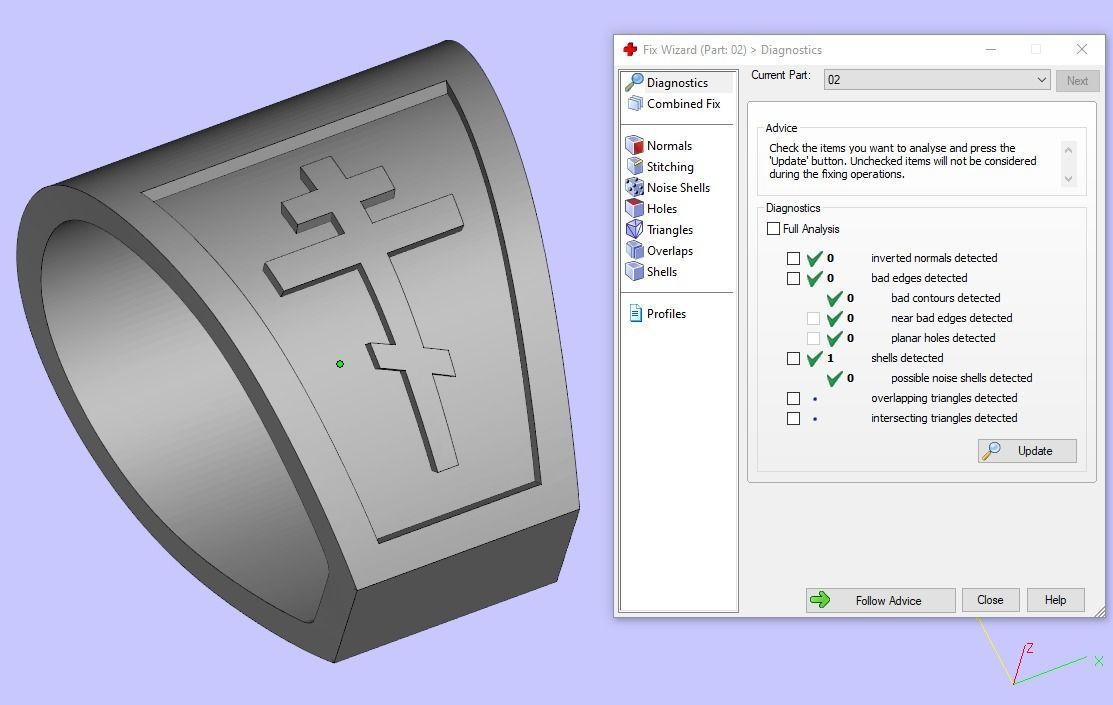 Mother of God Look at humility 3D print model_12