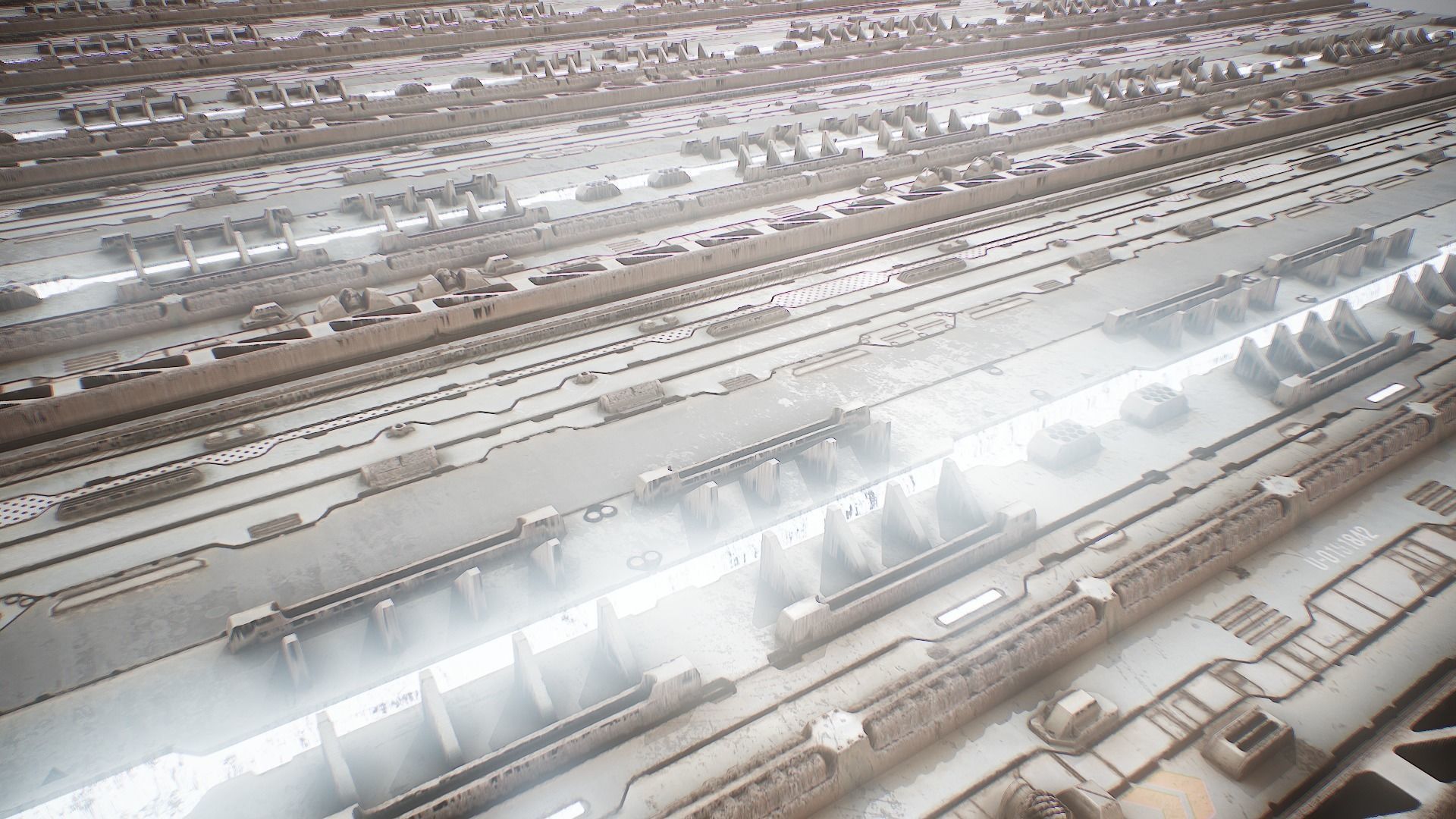 PBR Sci-Fi Texture Pack 16 Low-poly 3D model_12