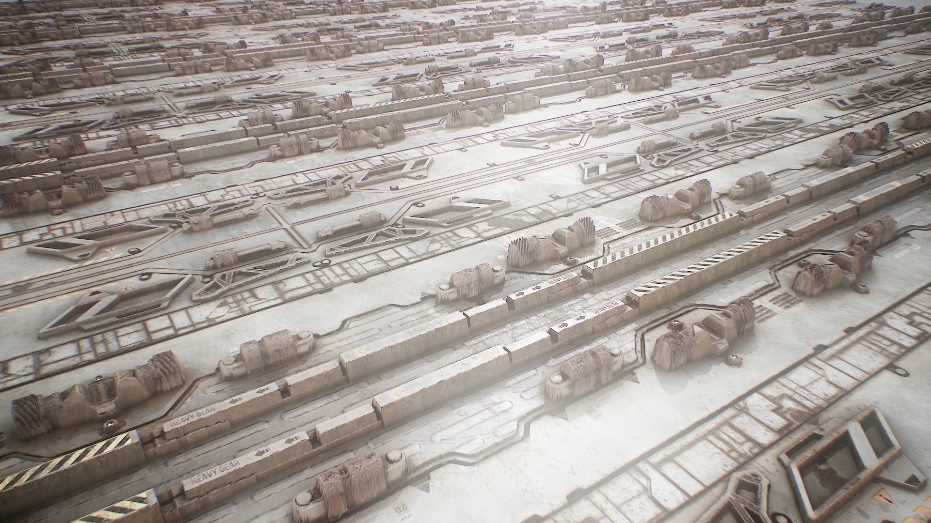 PBR Sci-Fi Texture Pack 17 Low-poly 3D model_9