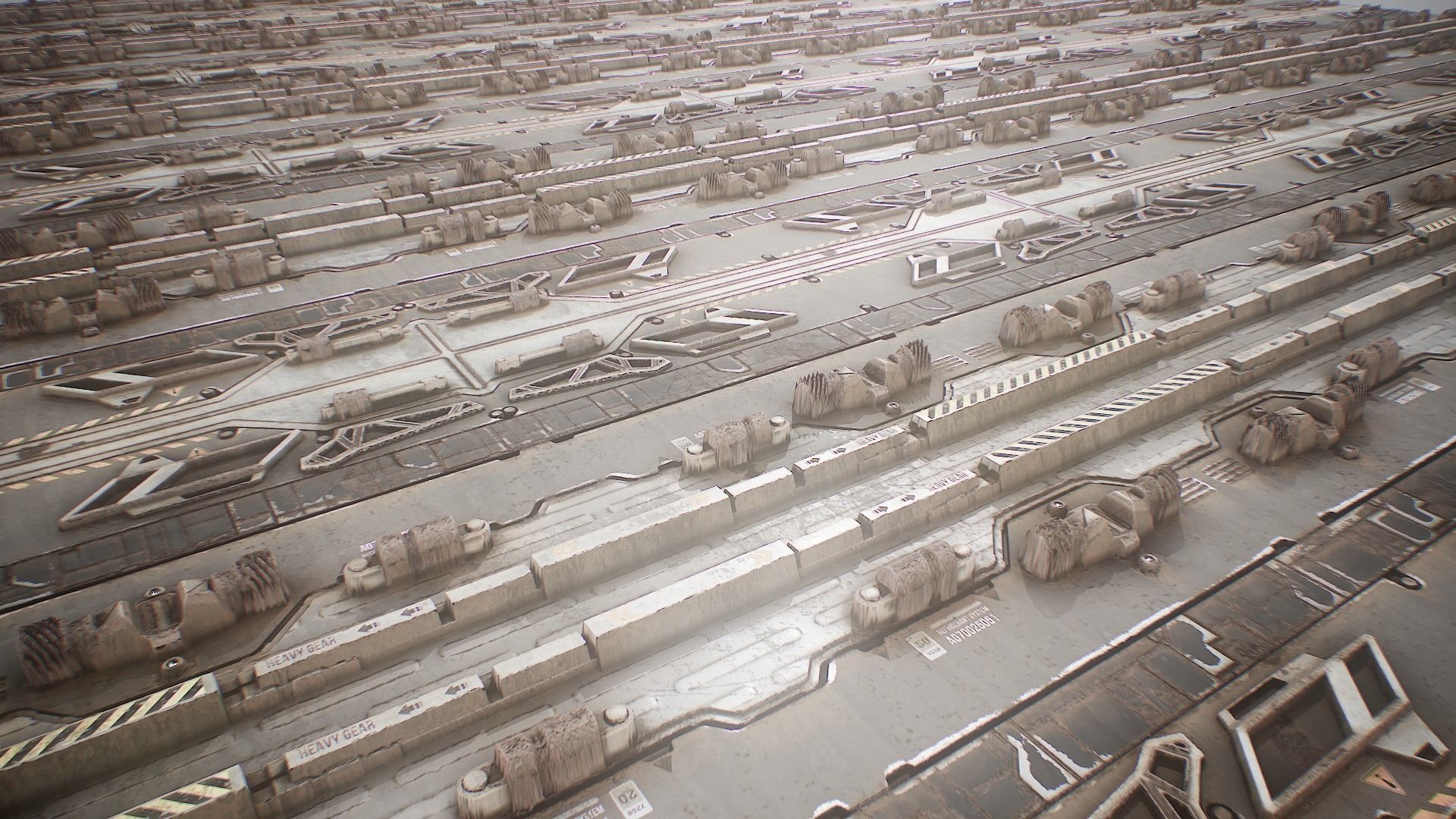 PBR Sci-Fi Texture Pack 17 Low-poly 3D model_15