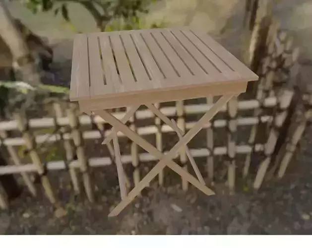 Wood table