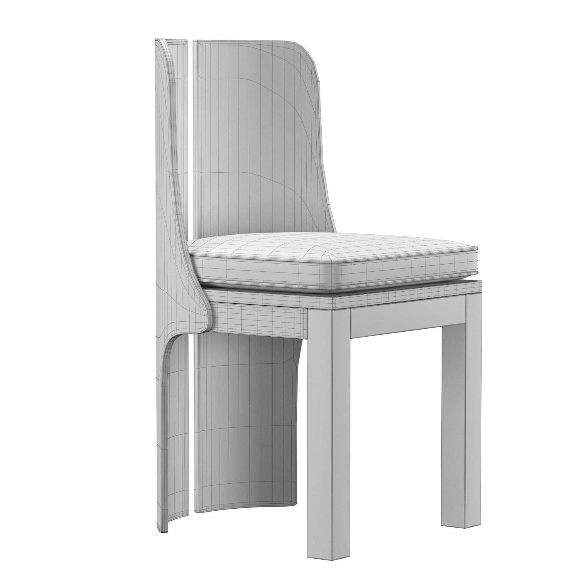N 172 CHAIR BY RUEMMLER 3D model_6