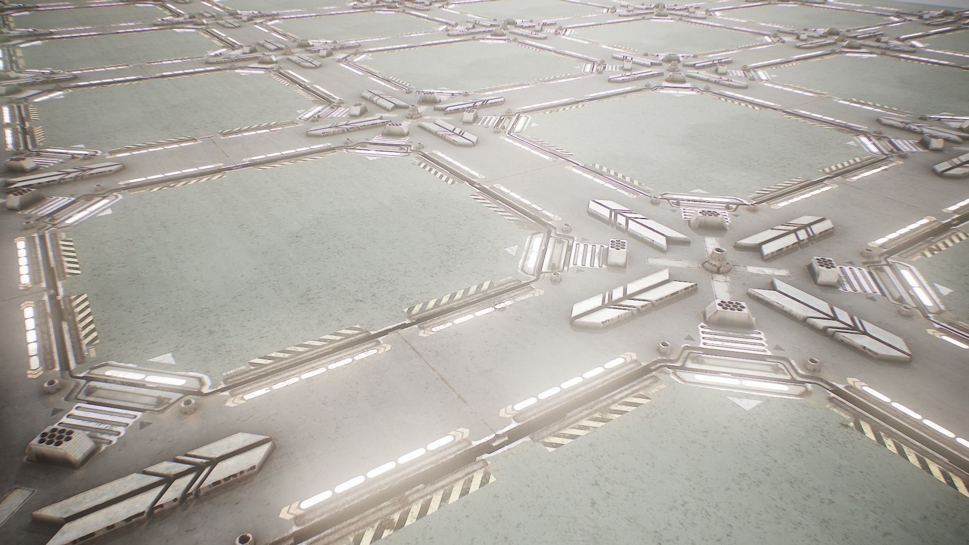 PBR Sci-Fi Texture Pack 18 Low-poly 3D model_12