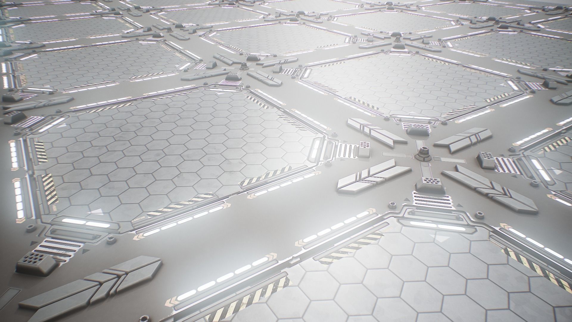 PBR Sci-Fi Texture Pack 18 Low-poly 3D model_3