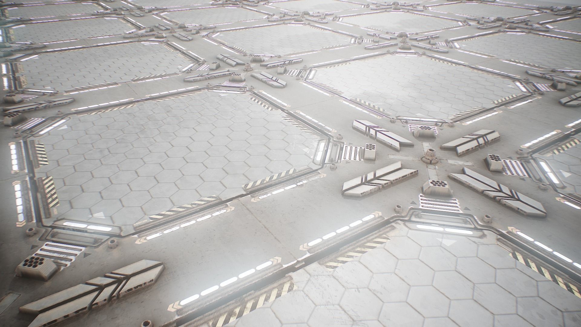 PBR Sci-Fi Texture Pack 18 Low-poly 3D model_6