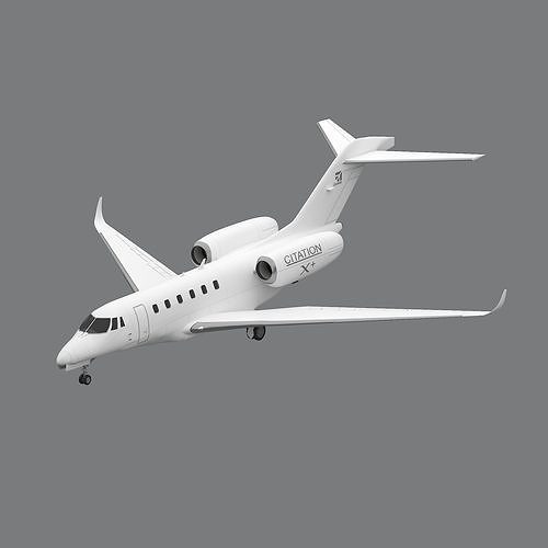 Cessna Citation X 3D model