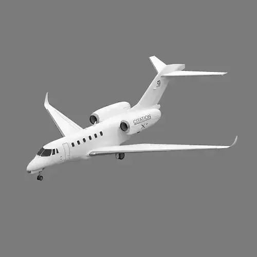 Cessna Citation X 3D model