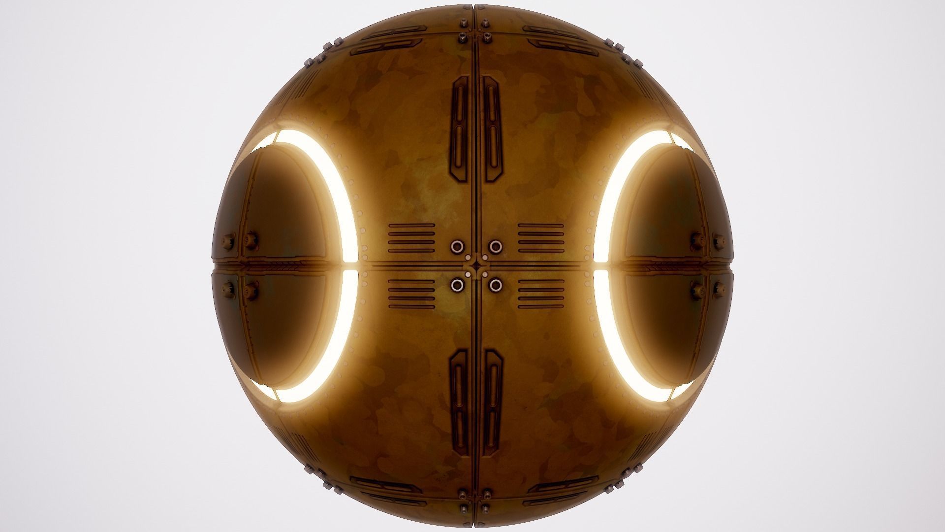 PBR Sci-Fi Texture Pack 20 Low-poly 3D model_13