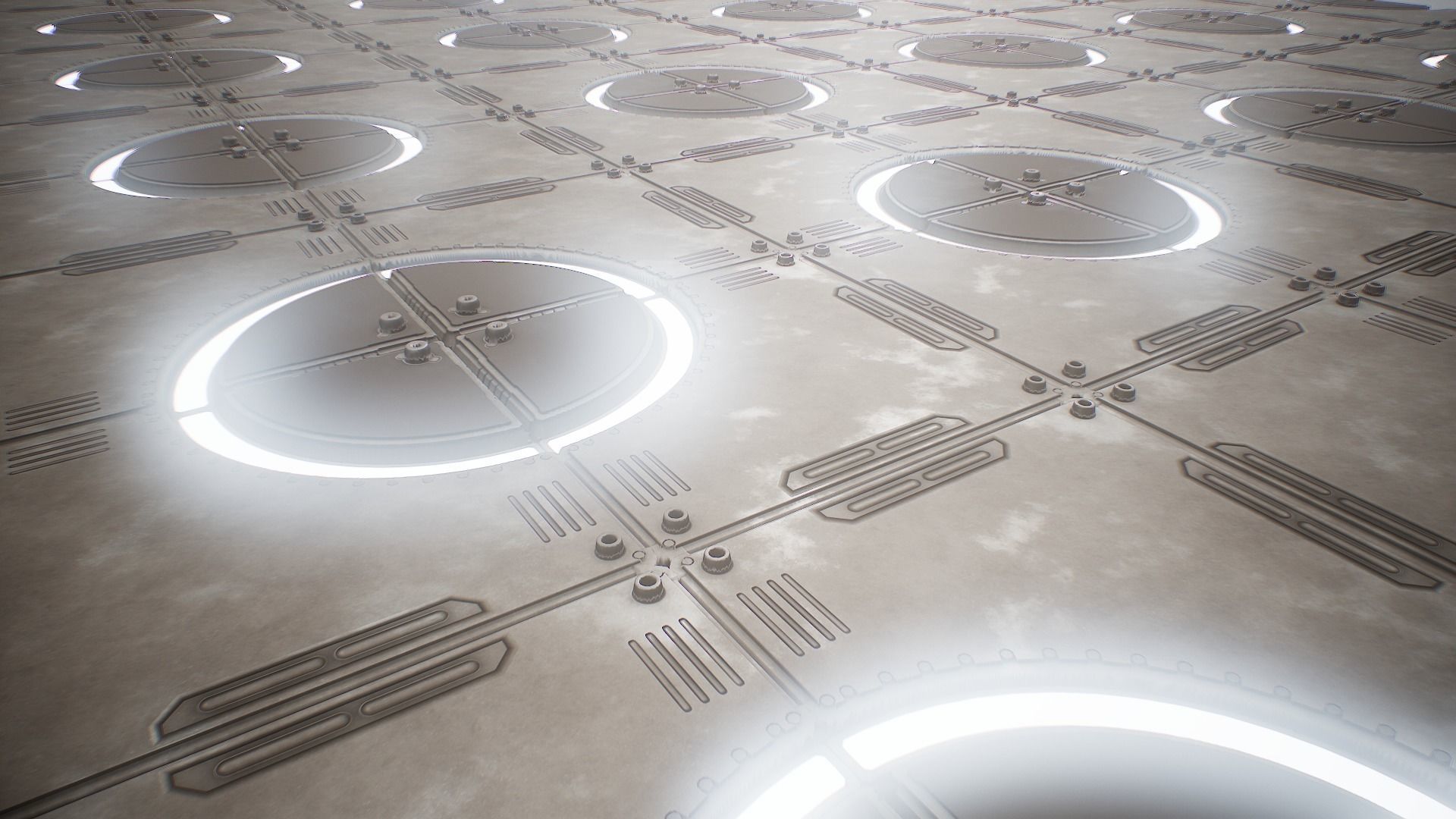 PBR Sci-Fi Texture Pack 20 Low-poly 3D model_3