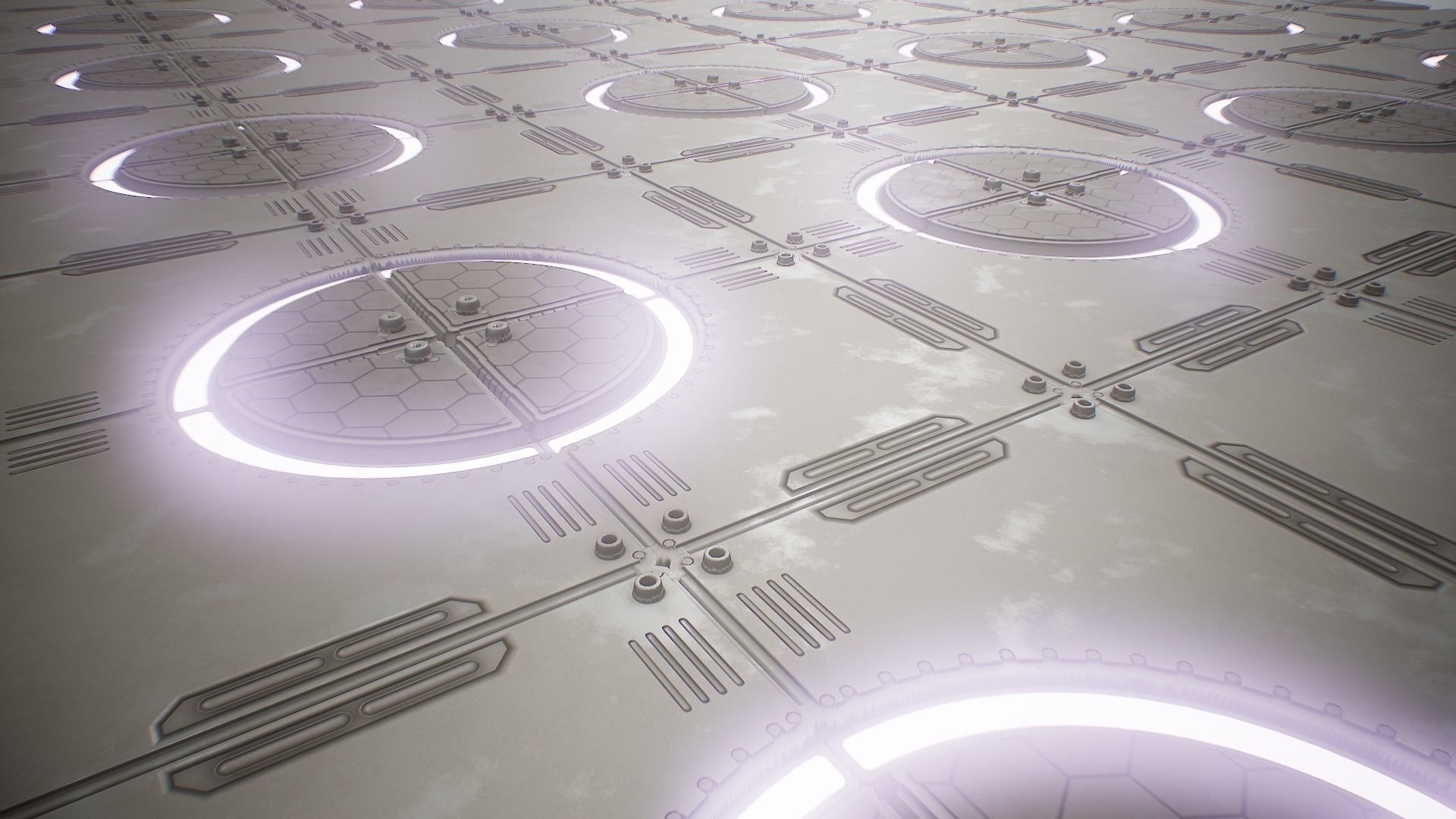 PBR Sci-Fi Texture Pack 20 Low-poly 3D model_9