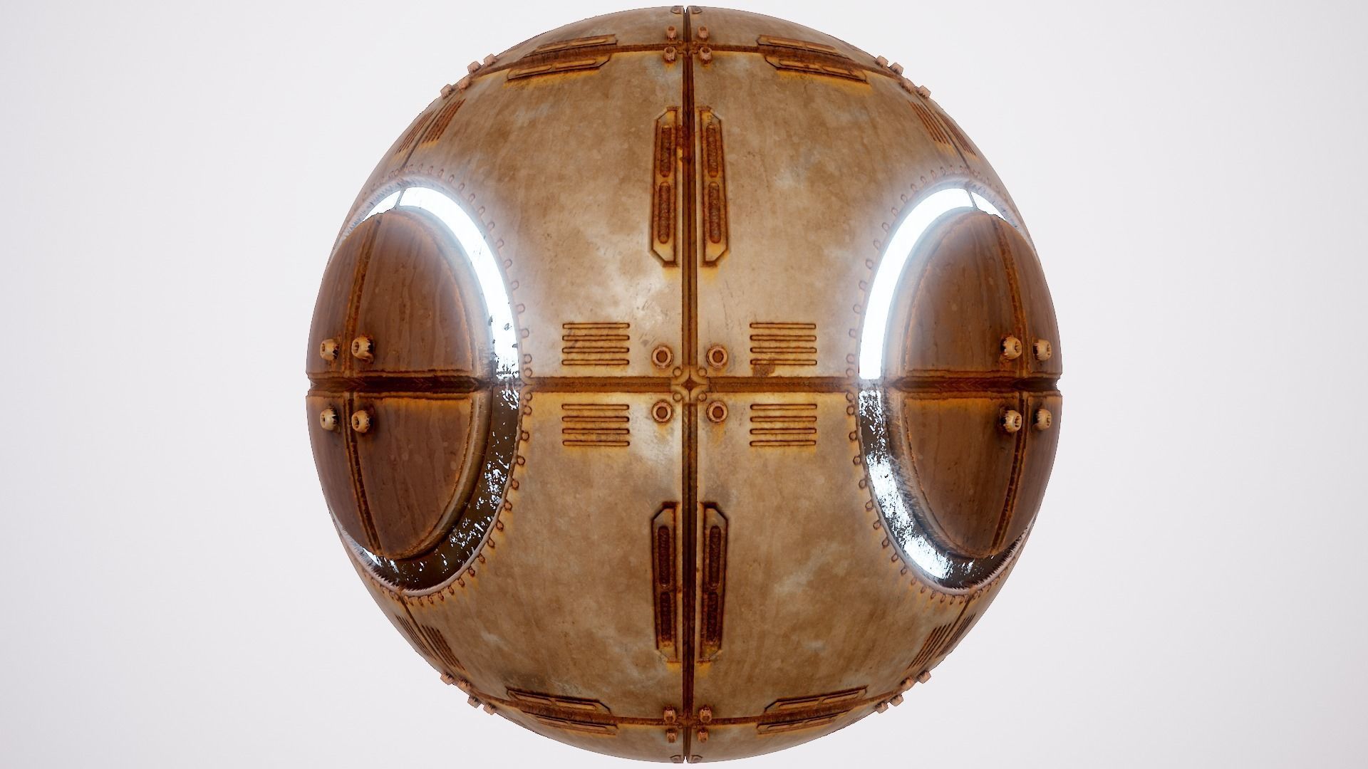 PBR Sci-Fi Texture Pack 20 Low-poly 3D model_4