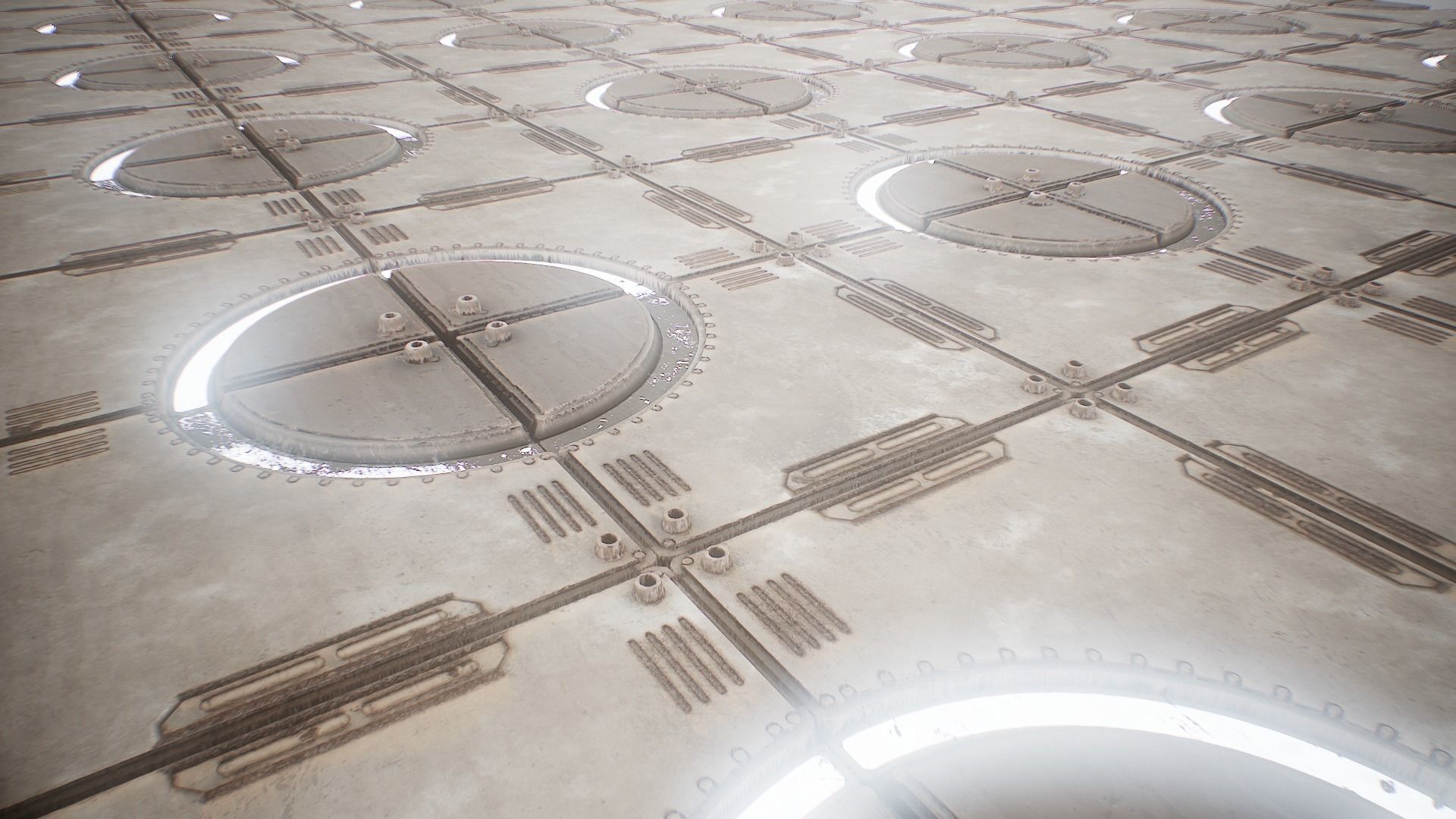 PBR Sci-Fi Texture Pack 20 Low-poly 3D model_6