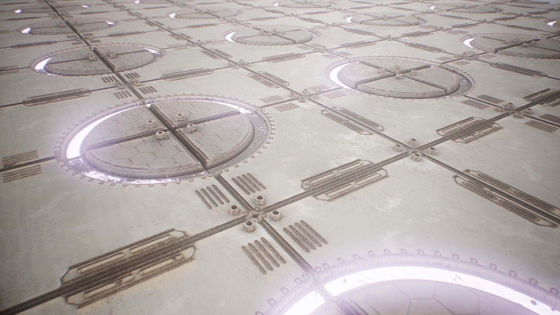 PBR Sci-Fi Texture Pack 20 Low-poly 3D model_12