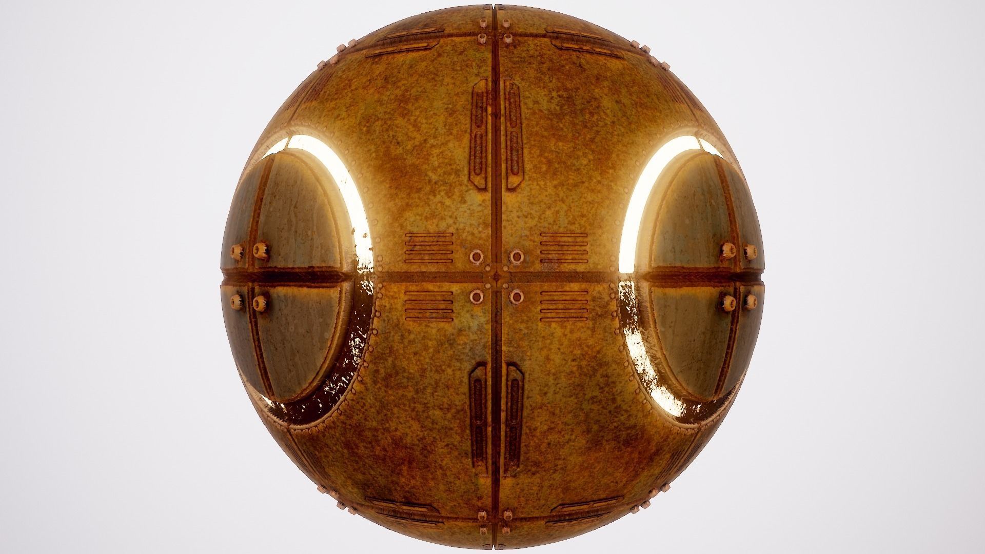 PBR Sci-Fi Texture Pack 20 Low-poly 3D model_16