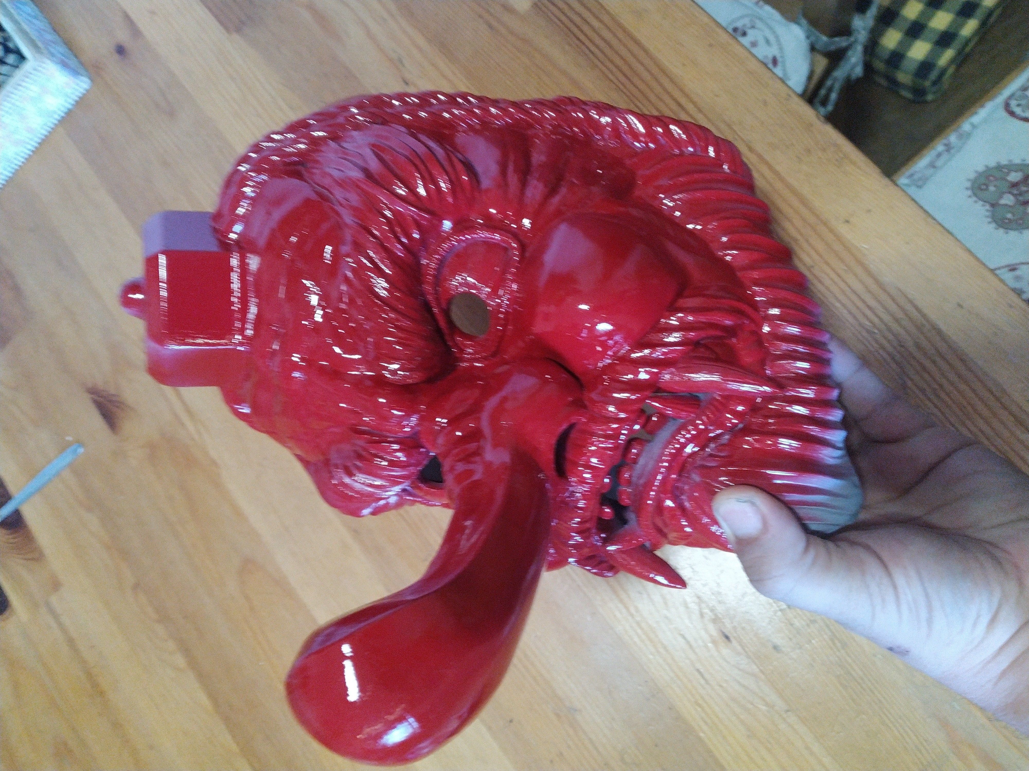 Tengu mask 3D print model_9