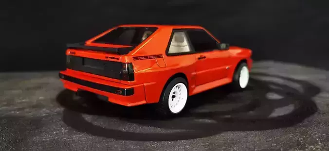 Valorisatoin for AUDI SPORT QUATTRO S1 NuNu PN24023 model kit 3D print model