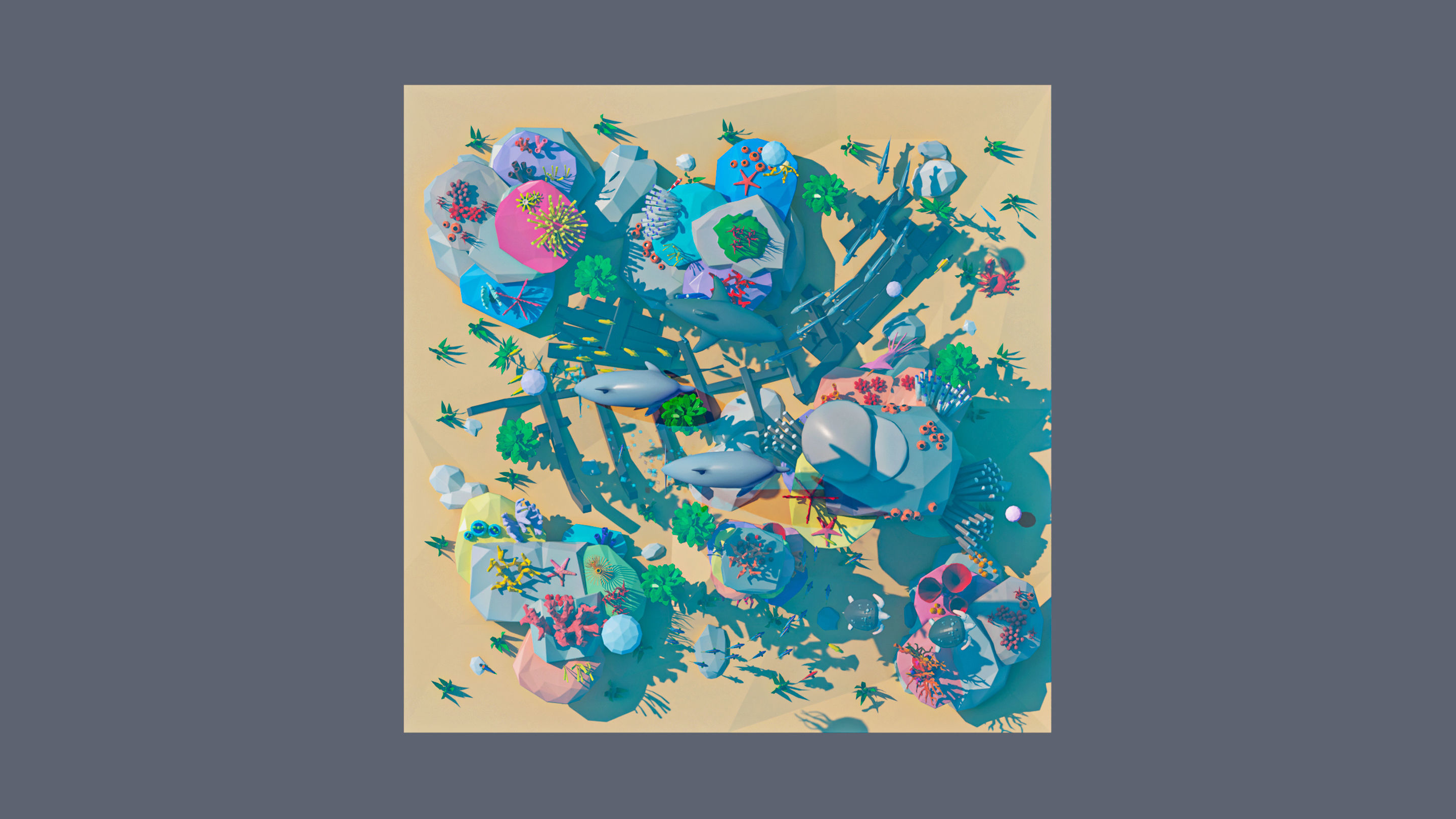 land 91A Low-poly 3D model_4