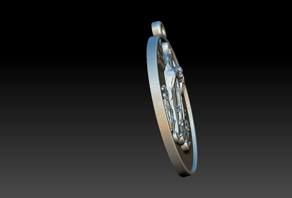 Our Lady of Lourdes - Nossa Senhora de Lourdes 3D print model_6