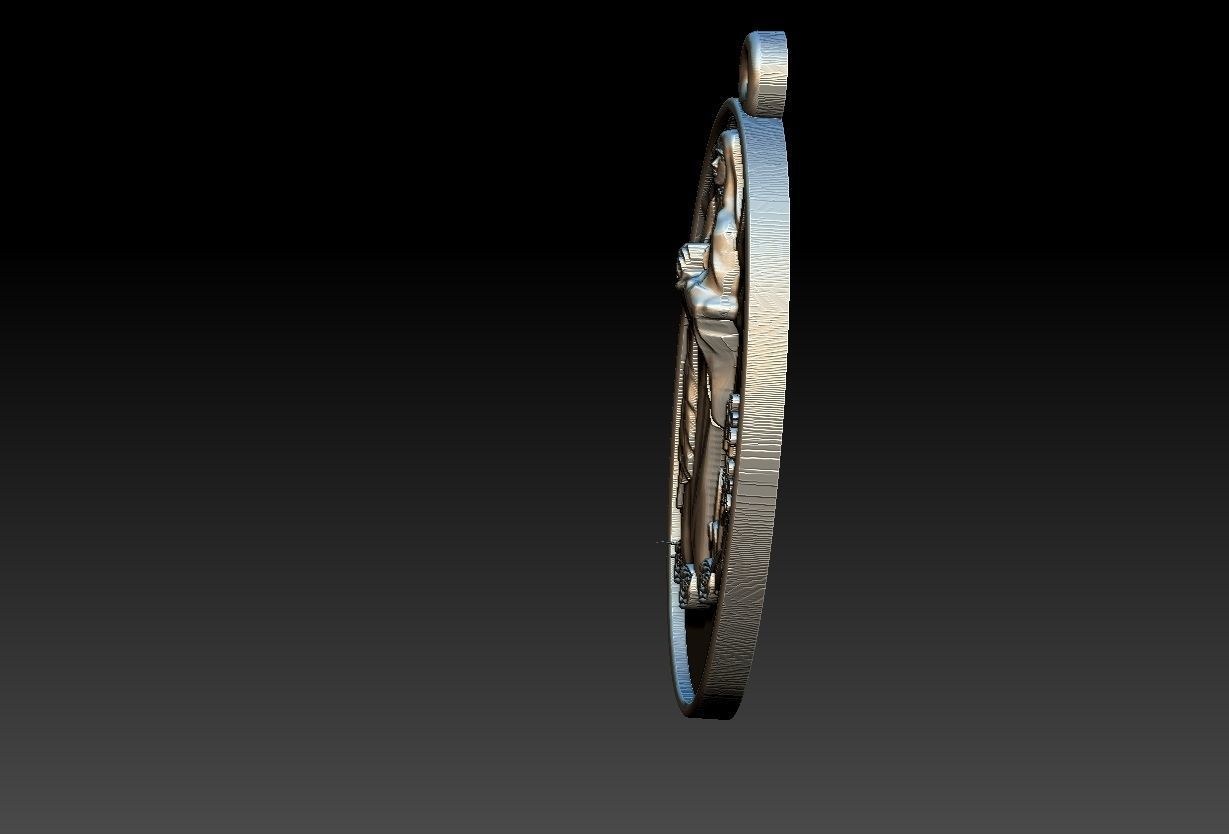 Our Lady of Lourdes - Nossa Senhora de Lourdes 3D print model_11